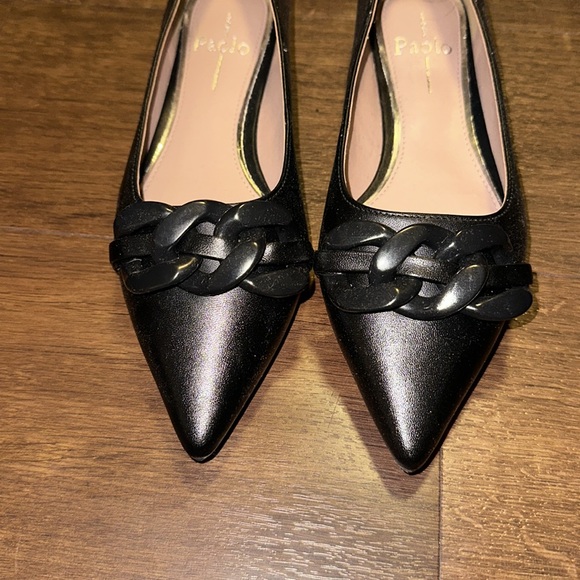 Linea Paola Nora pointed toe flat. 6M. Never worn, mint condition - Picture 3 of 6